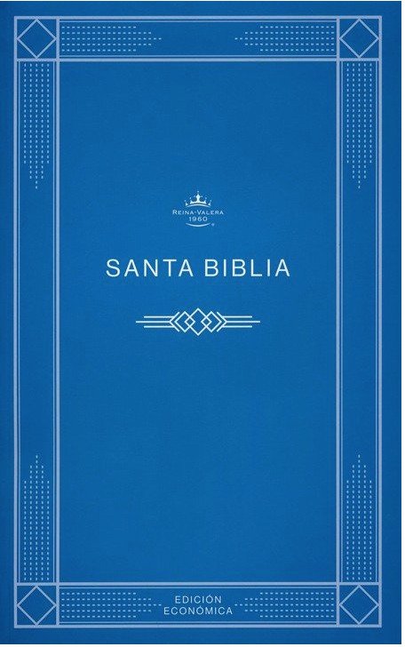 Biblia RVR60 Misionera Tapa Rustica Azul 1 Biblia RVR60 Misionera