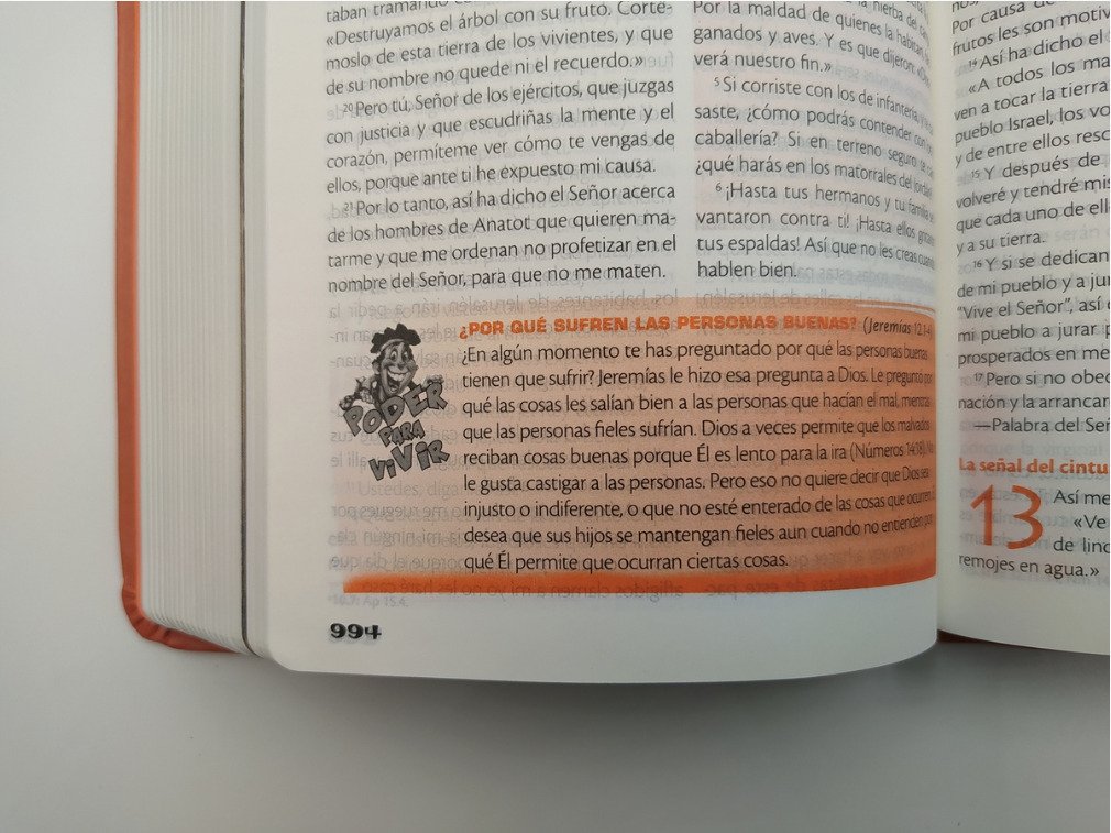 Biblia de poder para niños Tapa Dura 4 Biblia de poder para niños Tapa Dura - Image 4