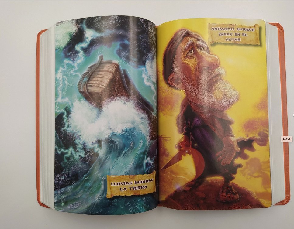 Biblia de poder para niños Tapa Dura 3 Biblia de poder para niños Tapa Dura - Image 3