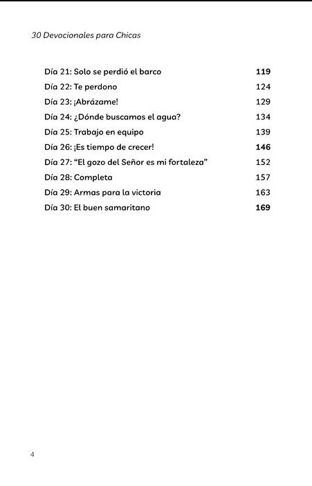 30 Devocionales Para Chica 3 30 Devocionales Para Chica - Image 3