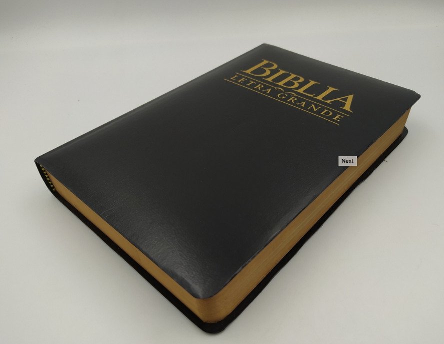 Biblia Letra Grande RV 1909 Piel especial negra 2 Biblia Letra Grande RV 1909 Piel especial negra - Image 2