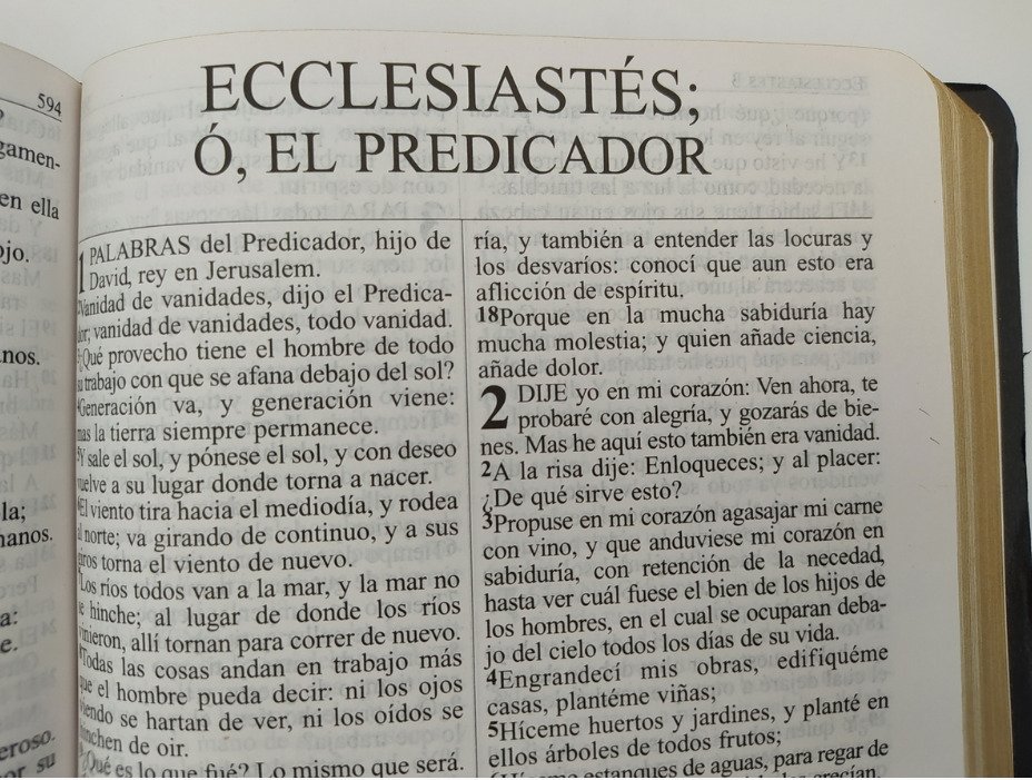 Biblia Letra Grande RV 1909 Piel especial negra 3 Biblia Letra Grande RV 1909 Piel especial negra - Image 3