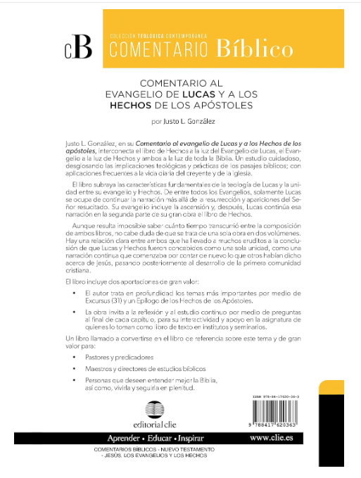 Comentario al Evangelio de Lucas y a los Hechos de los Apóstoles 2 Comentario al Evangelio de Lucas y a los Hechos de los Apóstoles - Image 2