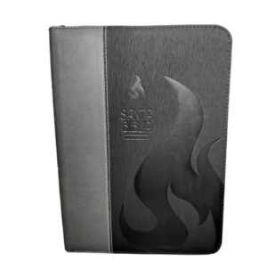 RVR60 Biblia 085, Llama gris, negra