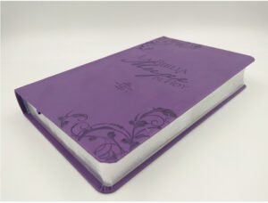 Biblia Mujer de Hoy RVR60 Piel  Purpura