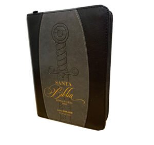 Biblia RVR60 LG Compacta negro espada con índice
