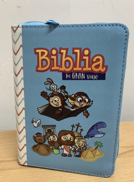 Biblia Mi Gran Viaje Reina Valera 1960 Azul Cierre 1 Biblia Mi Gran Viaje Reina Valera 1960 Azul Cierre