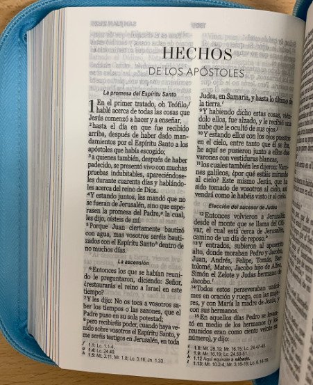 Biblia Mi Gran Viaje Reina Valera 1960 Azul Cierre 3 Biblia Mi Gran Viaje Reina Valera 1960 Azul Cierre - Image 3