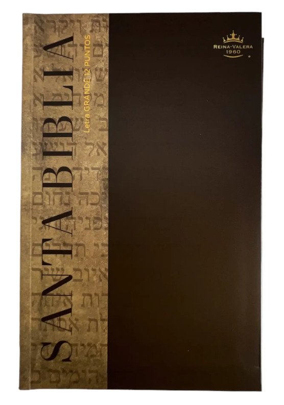 Biblia RV60 Letra grande Elegancia Varón 1 Biblia RV60 Letra grande Elegancia Varón