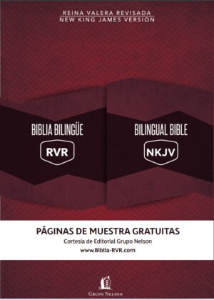 Biblia Bilingue RVR-NKJ-Rojo