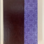 Biblia RVR 1960 Letra Grande Tamaño Manual Morado Marron Símil Piel – imagen 4