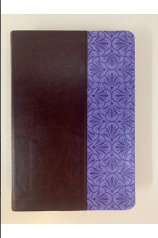 Biblia RVR 1960 Letra Grande Tamaño Manual Morado Marron Símil Piel 4 Biblia RVR 1960 Letra Grande Tamaño Manual Morado Marron Símil Piel - Image 4