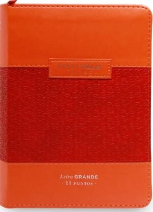 Reina Valera 1960 Duotone Coral Naranja