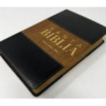 Biblia RVR 1960 Letra Grande Tamaño Manual Negro Madera – imagen 3