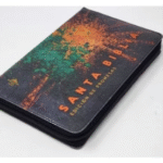 Biblia RVR 1960 de Promesas Letra Grande Tamaño Manual Negro Naranja Verde Simil Piel con Cierre – imagen 3