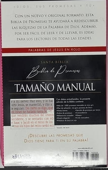 Biblia RVR 1960 de Promesas Rosada Flores 2 Biblia RVR 1960 de Promesas Rosada Flores - Image 2