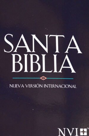 Biblia Evangelistica azul, económica NVI