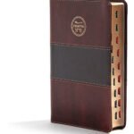 Biblia Peshitta piel con índice marrón – imagen 2