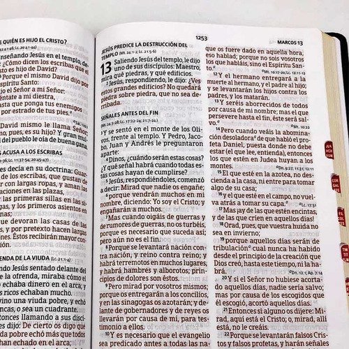 Biblia RVR 60 Letra Super Gigante 19pt Negro 2 Biblia RVR 60 Letra Super Gigante 19pt Negro - Image 2