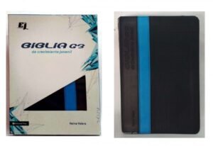 Biblia de estudio G3 para jovenes. RVR 60. Piel italiana.