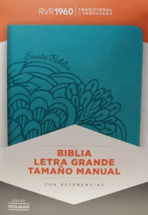 RVR 1960 Letra Grande Aqua