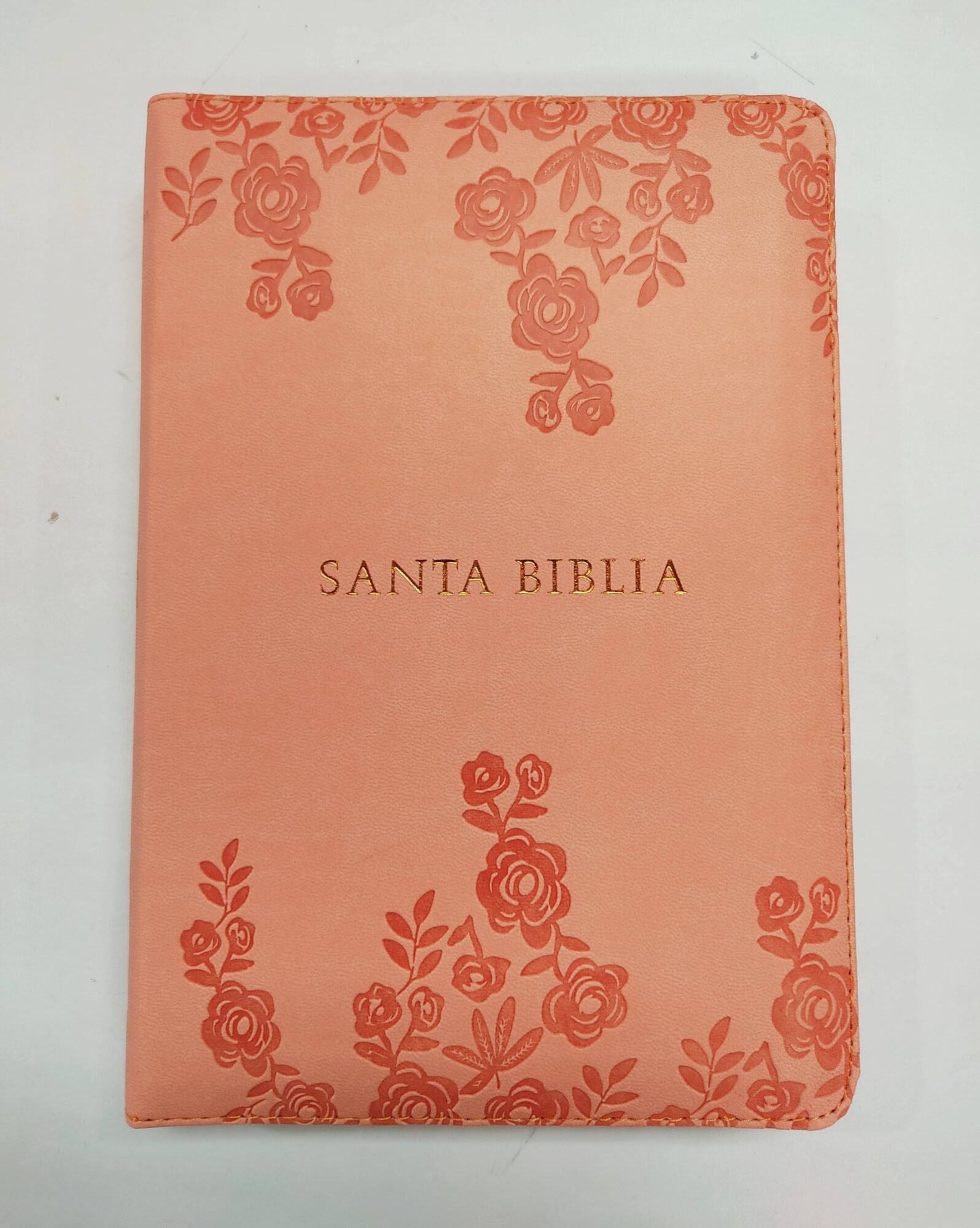 Biblia letra grande Coral, tamaño manual con referencias 2 Biblia letra grande Coral, tamaño manual con referencias - Image 2