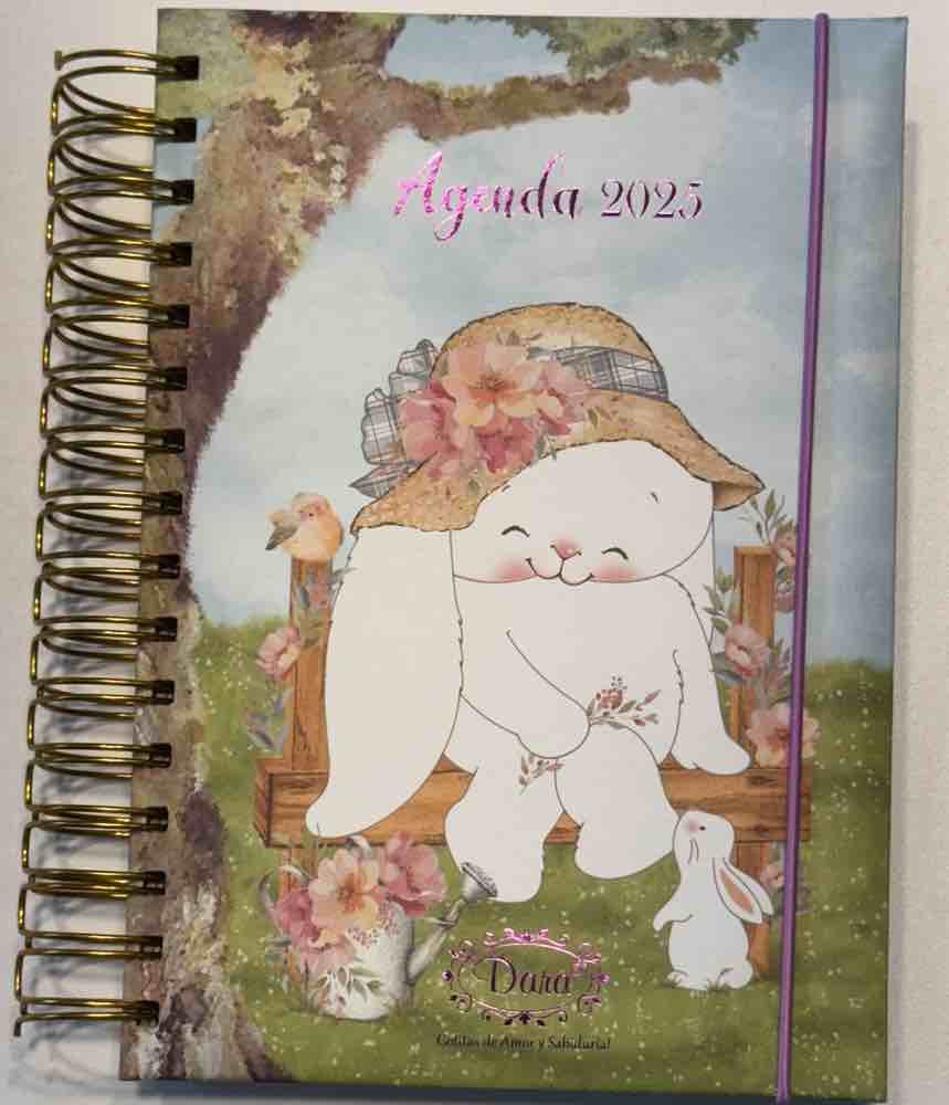 cuaderno Argollado Dara Conejo 2025 1 cuaderno Argollado Dara Conejo 2025