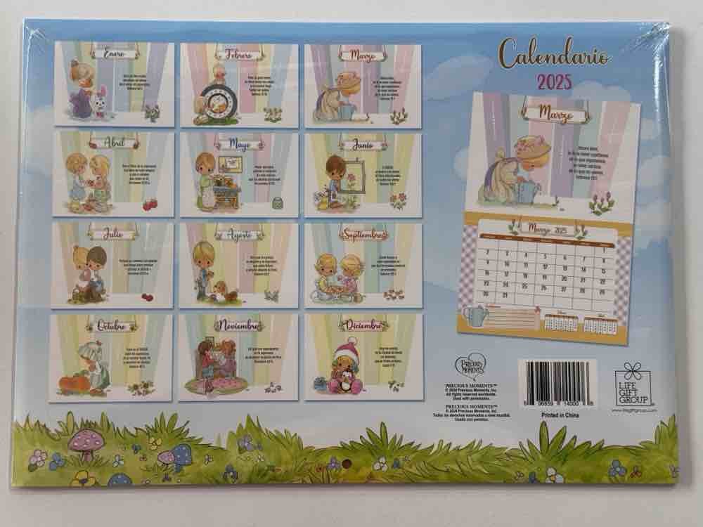 Calendario Precious Moments 2025 2 Calendario Precious Moments 2025 - Image 2