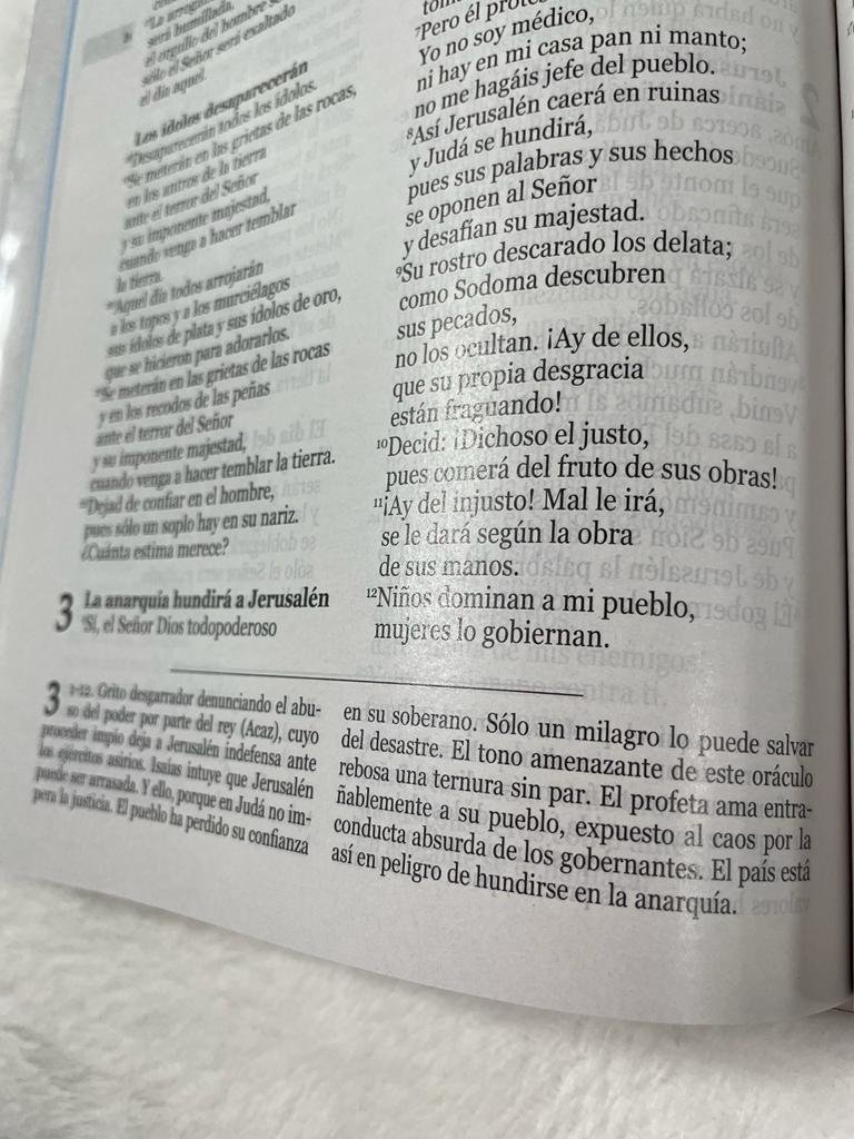 Nuestra Sagrada Biblia Misión Continental Letra Grande 4 Nuestra Sagrada Biblia Misión Continental Letra Grande - Image 4