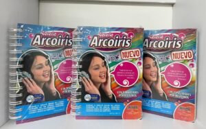 Libro Corario Argollado Arcoíris