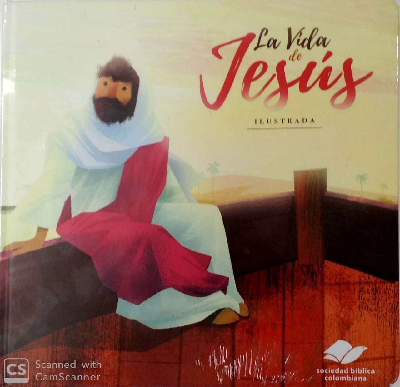 La vida de Jesús ilustrada. Hojas en cartón. Niños 1 La vida de Jesús ilustrada. Hojas en cartón. Niños