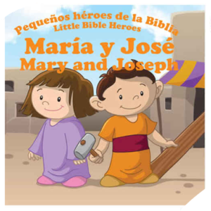 Pequeños héroes de la Biblia María y José
