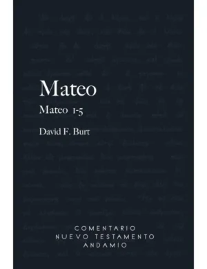Mateo Tomo I,1-5, Comentario Del Nt
