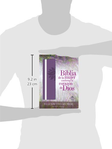 RV60 Biblia de la Mujer conforme al Corazón de Dios, Duotono morado 4 RV60 Biblia de la Mujer conforme al Corazón de Dios, Duotono morado - Image 4