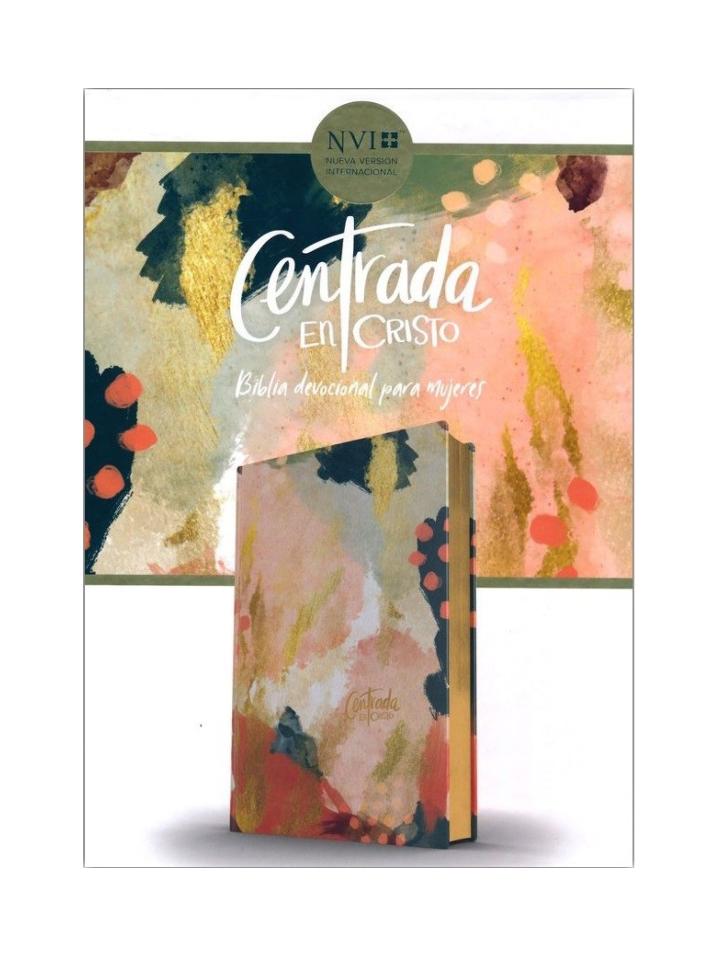 NVI biblia Centrada en cristo Matizada simil piel 2 NVI biblia Centrada en cristo Matizada simil piel - Image 2
