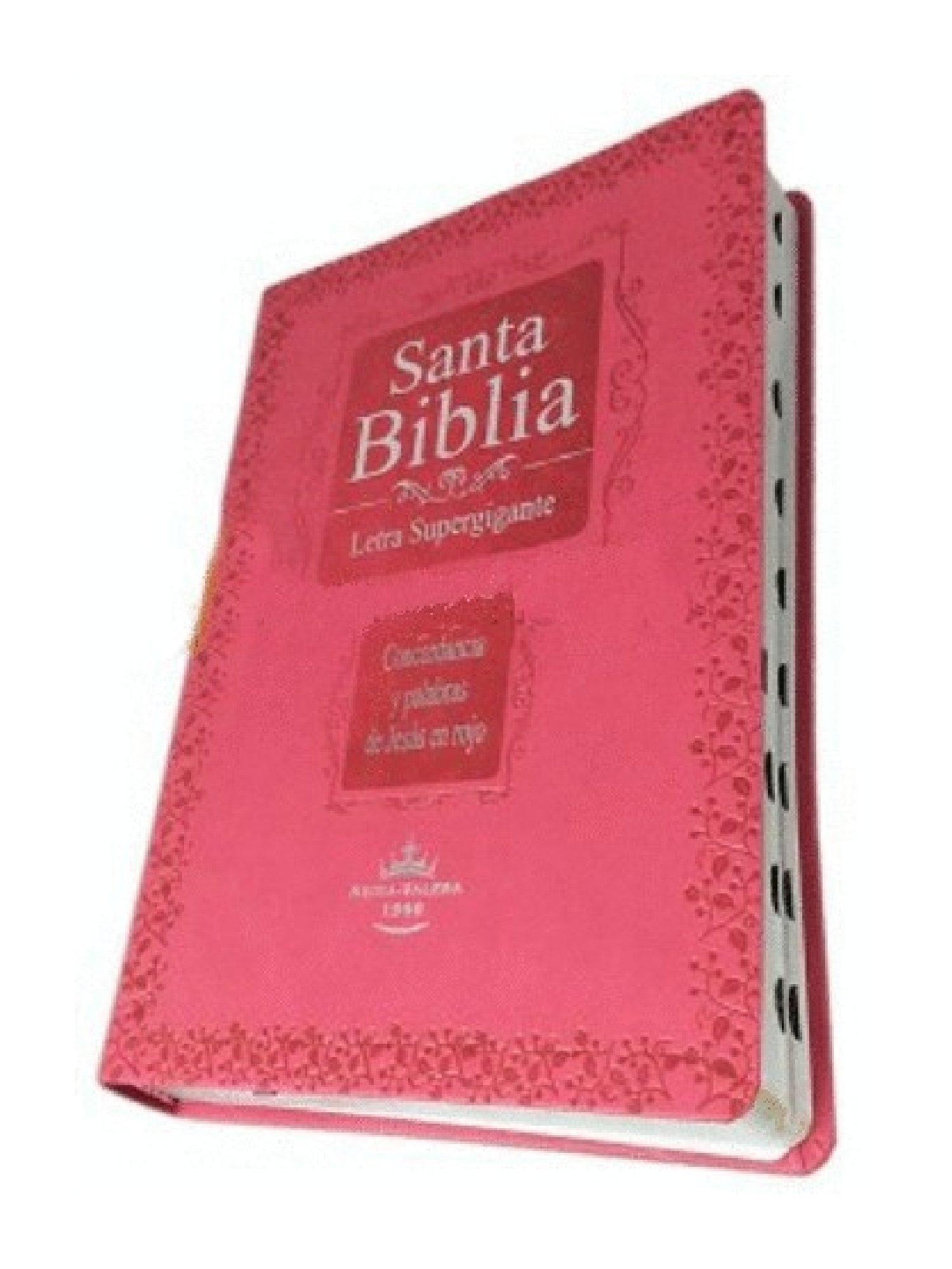 Biblia RVR60/Super Gigante/Índice/Rosado 1 Biblia RVR60/Super Gigante/Índice/Rosado