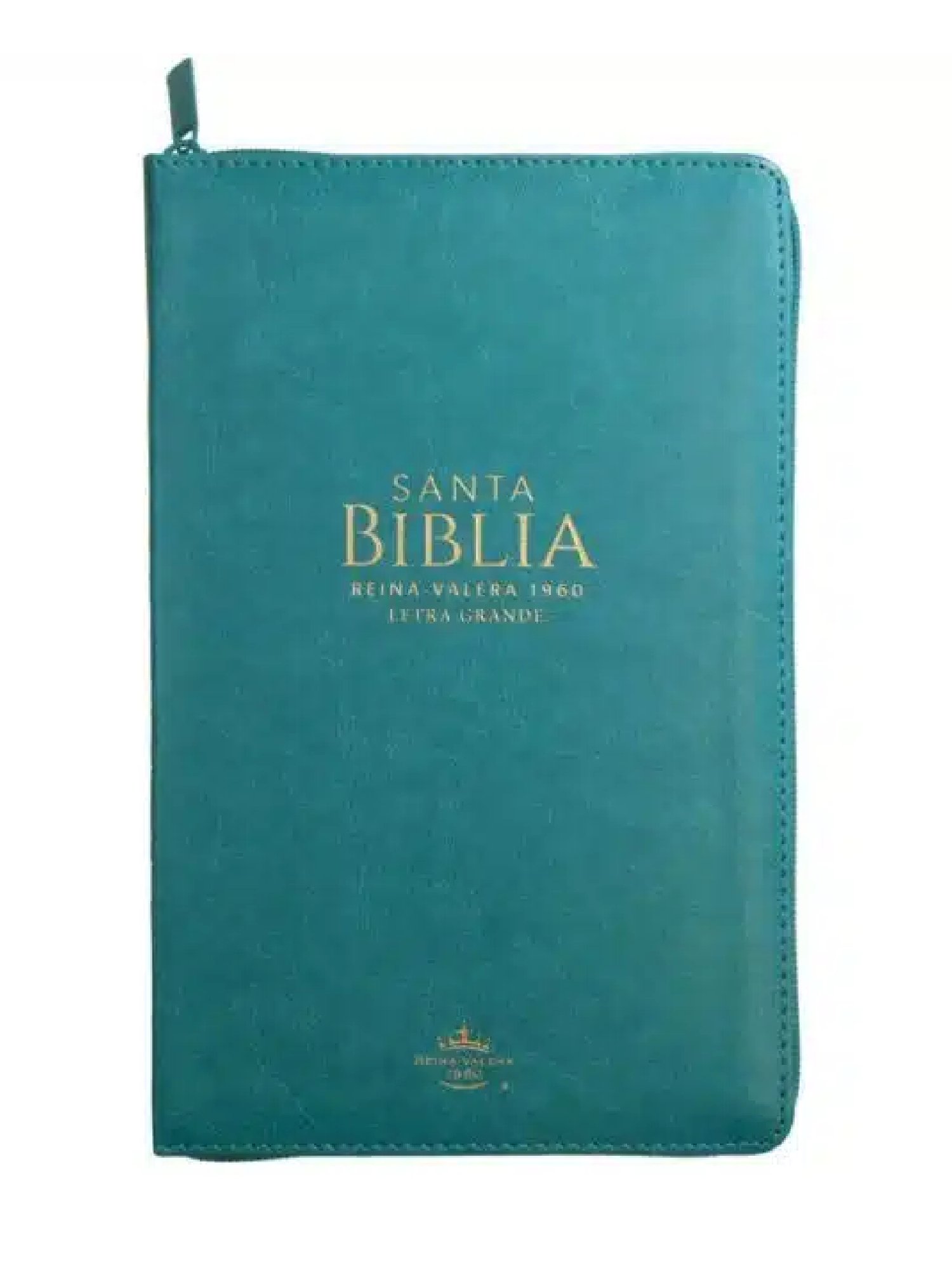 Biblia Reina Valera 1960 Letra Grande Turquesa con Cierre 1 Biblia Reina Valera 1960 Letra Grande Turquesa con Cierre