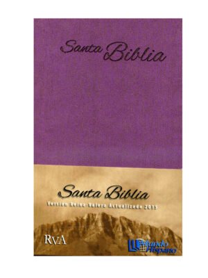 Biblia RVA/Piel Europea/Morada