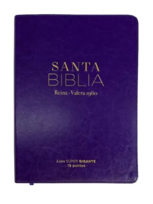 La Biblia RVR60 Índice Clásica Lila es un tesoro para el devocional diario.