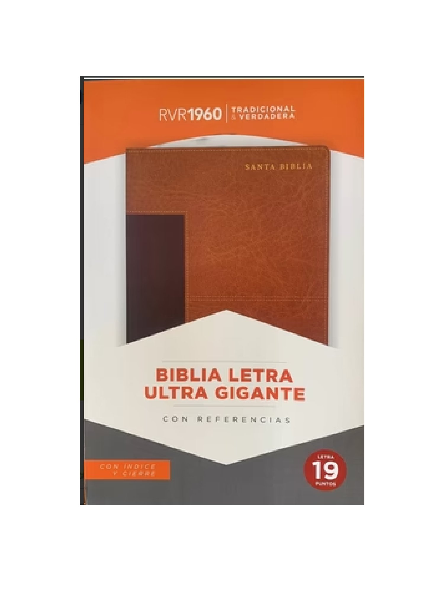 Biblia Letra Ultra gigante edición Limitada tonos café Con Indice 1 Biblia Letra Ultra gigante edición Limitada tonos café Con Indice