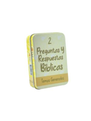 Preguntas Y Respuestas Bilingue N.2 /Caja Metalica