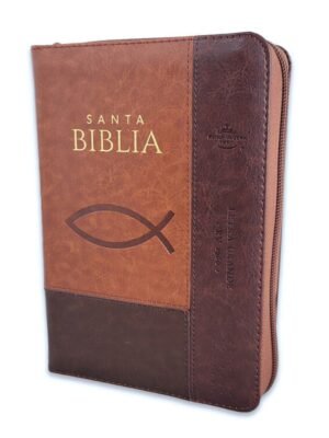 Biblia RVR1960 Sentí Piel  Marrón, Marrón Oscuro, Marrón Ictus