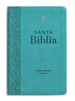 Biblia rvr 1960 senti piel turquesa