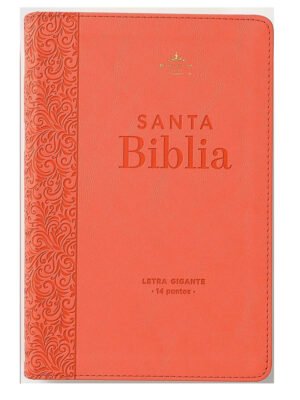 Biblia RVR1960 Letra Gigante Sentí Piel Coral