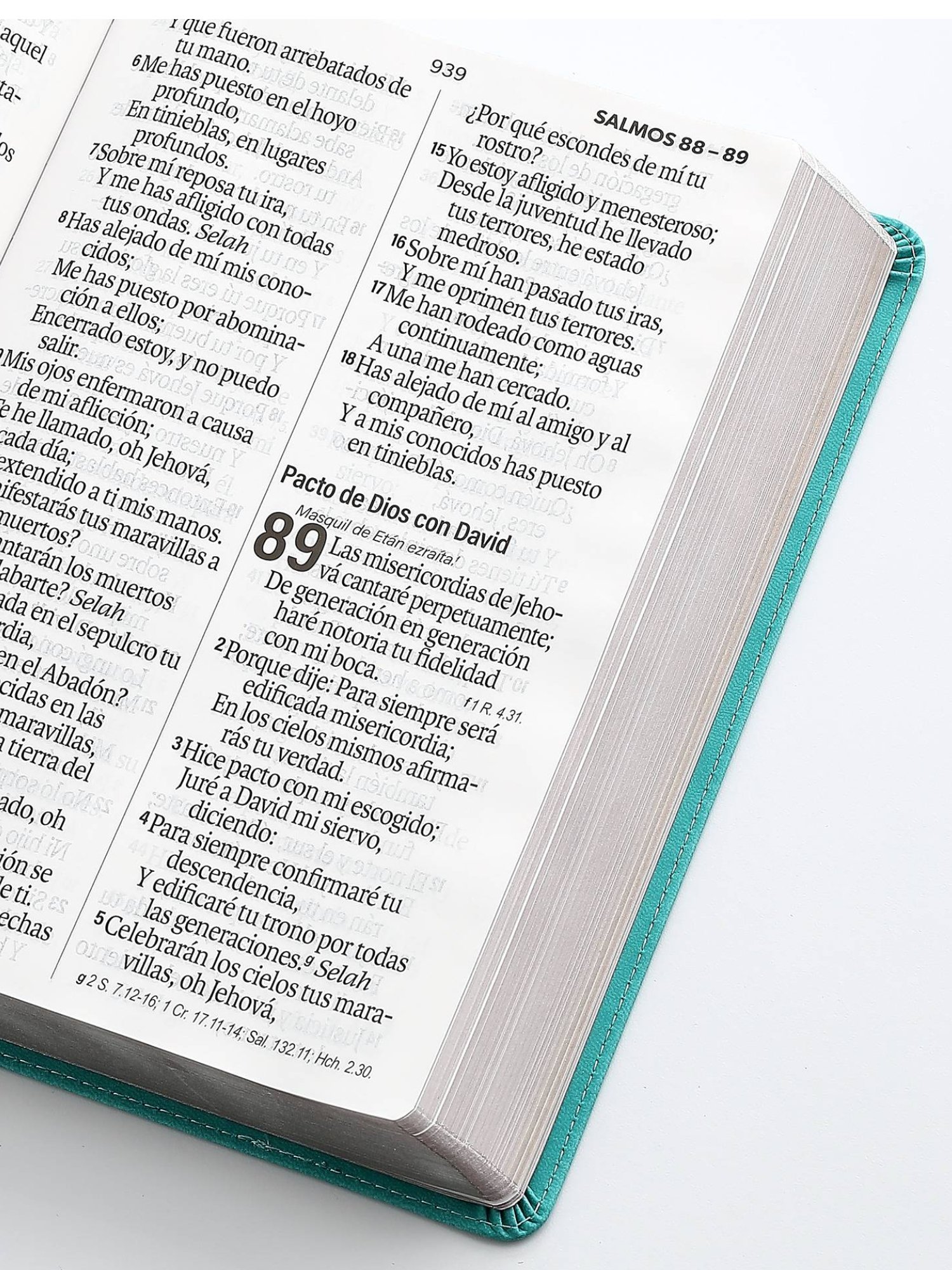 Biblia RVR6088c LSGi/ Super Gigante 19 pts./ Turquesa /Efeso 3 Biblia RVR6088c LSGi/ Super Gigante 19 pts./ Turquesa /Efeso - Image 3