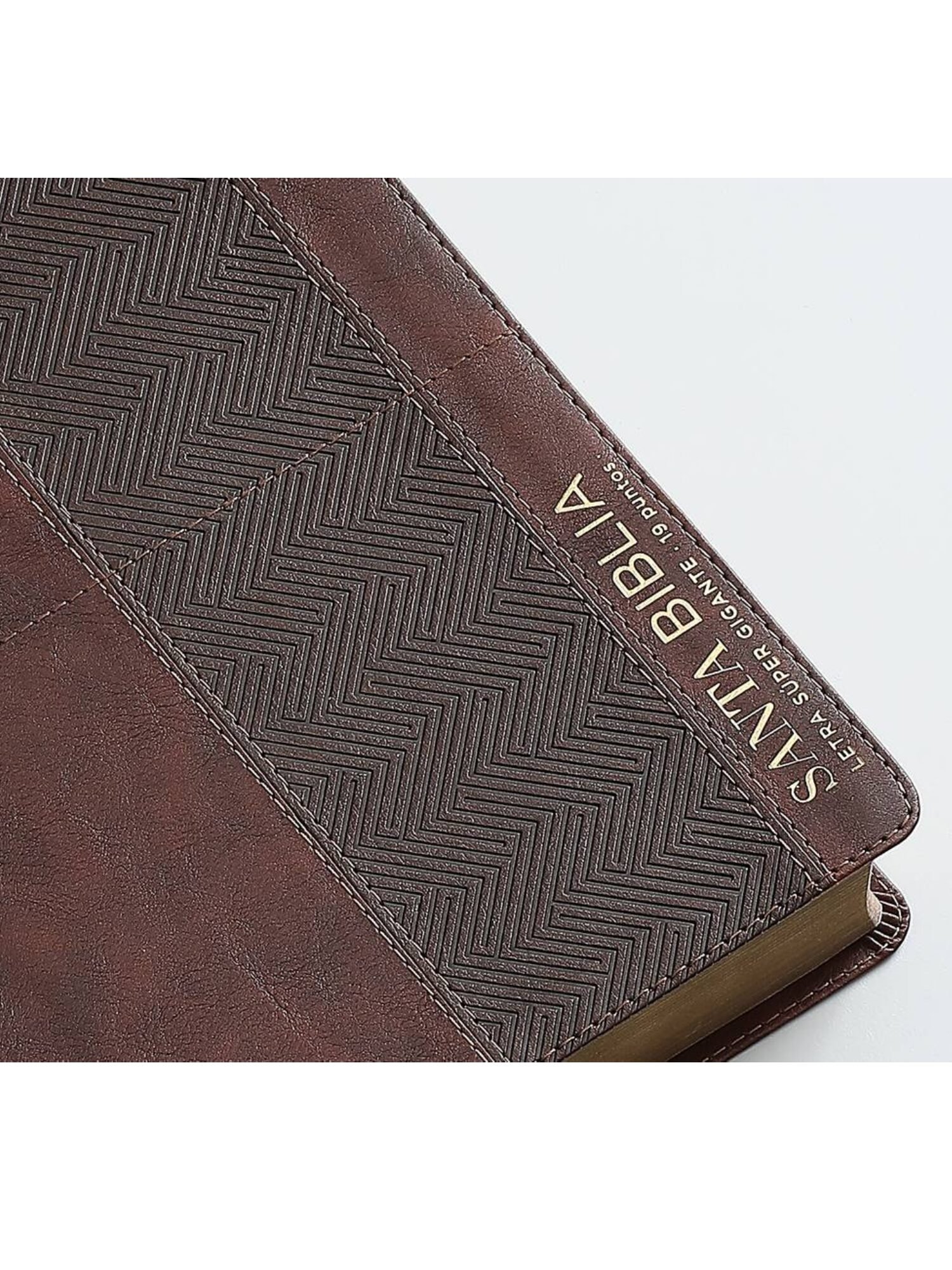 Biblia RVR1960 Super Gigante Con Índice, Café, Gris, Éfeso 4 Biblia RVR1960 Super Gigante Con Índice, Café, Gris, Éfeso - Image 4