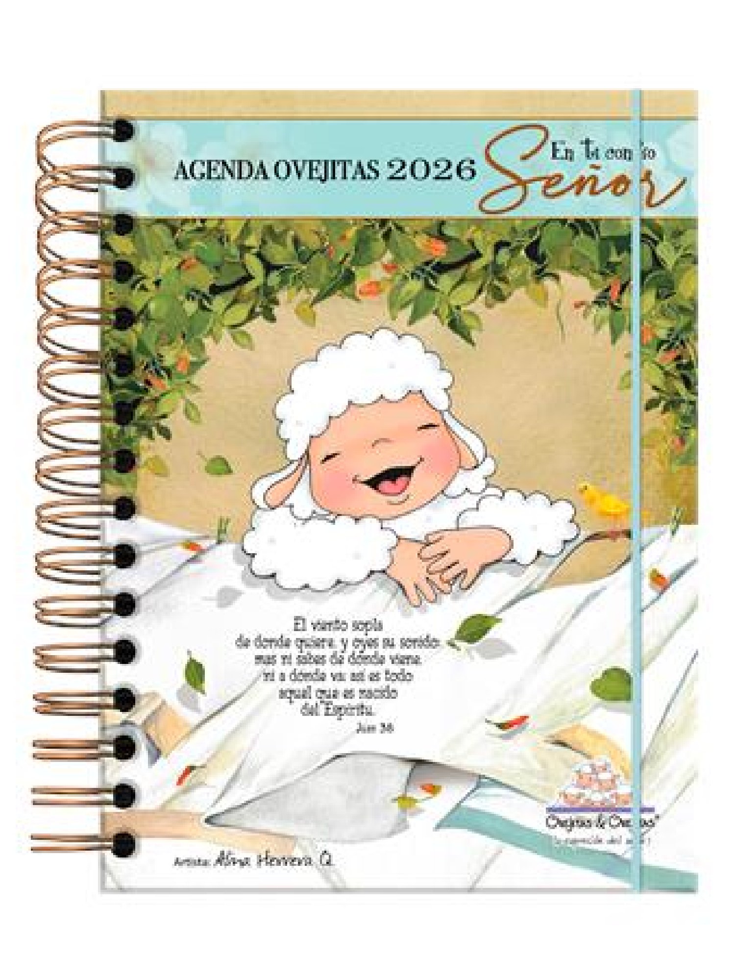 Agenda Ovejitas/En Ti Confio Señor/Verde 2026 1 Agenda Ovejitas 2026