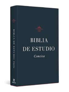Biblia de Estudio Concisa Tapa Dura