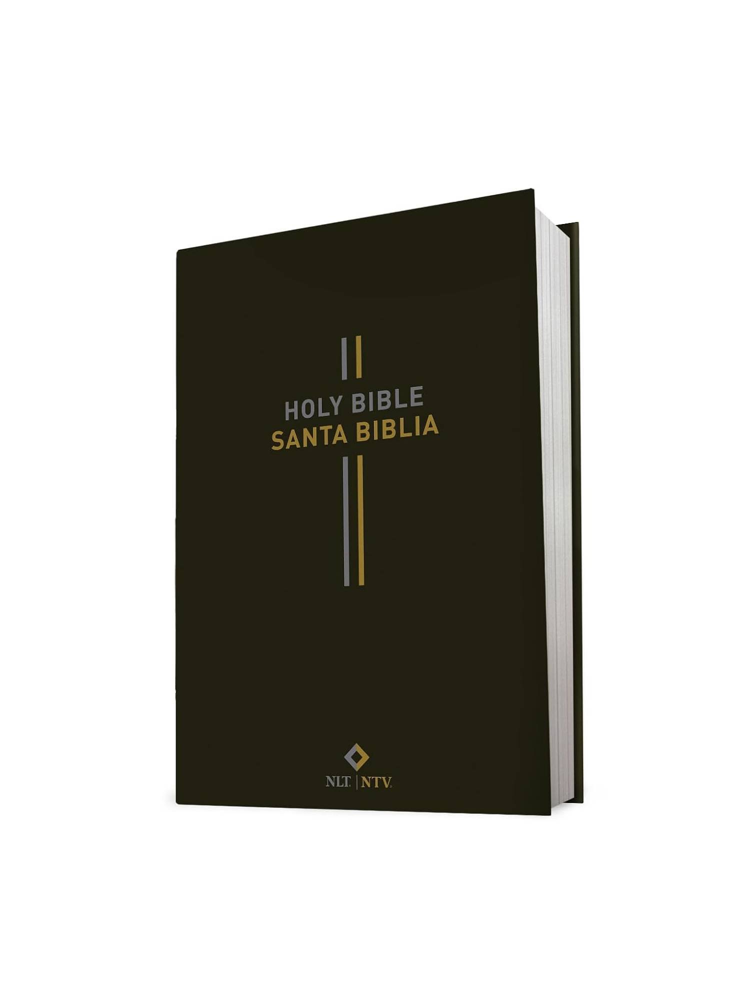 Biblia Bilingue NLT NTV Negro Tapa Dura 3 Biblia Bilingue NLT NTV Negro Tapa Dura - Image 3
