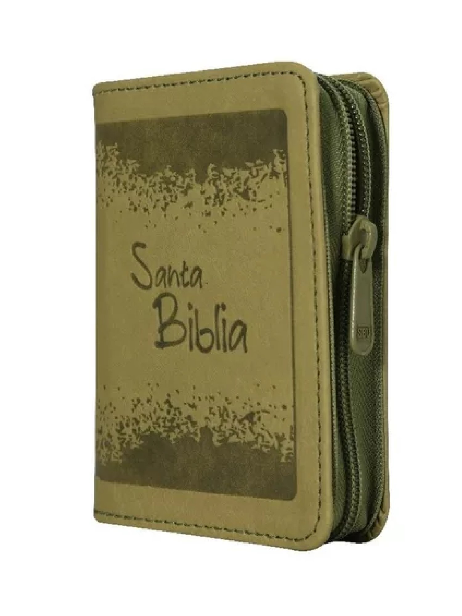 Biblia Mini Bolsillo RVR 1960 con Cierre Verde Oliva 1 Biblia Mini Bolsillo RVR 1960 con Cierre Verde Oliva